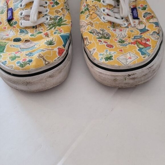 Women's Vans shoes liberty Of London Alice In Wonderland Size 9 - Picture 8 of 9